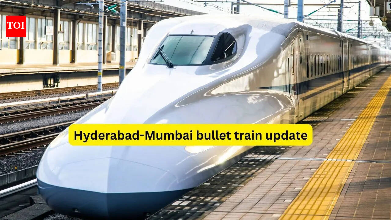 मुंबई-हैदराबाद बुलेट ट्रेन प्रकल्प पुढे सरकतो: प्रवासाचा वेळ सुमारे 3 तासांपर्यंत कमी होऊ शकतो
